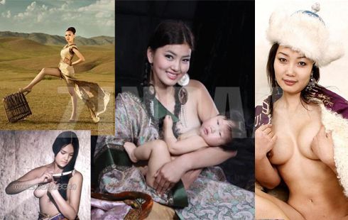 Голые монгольские девушки 