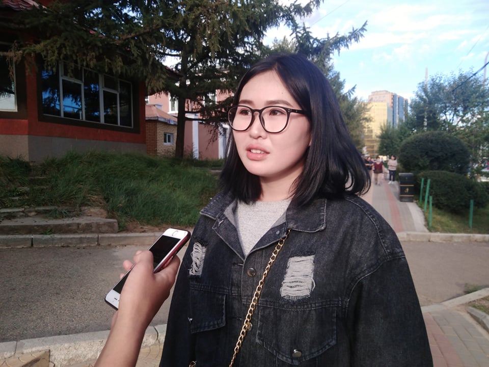 ШУТИС-ийн II дамжааны оюутан Б.Минжбадгар: