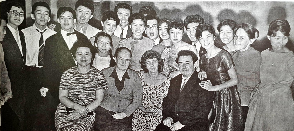 Ташкентийн балетын сургууль төгсөгчид - 1962 он