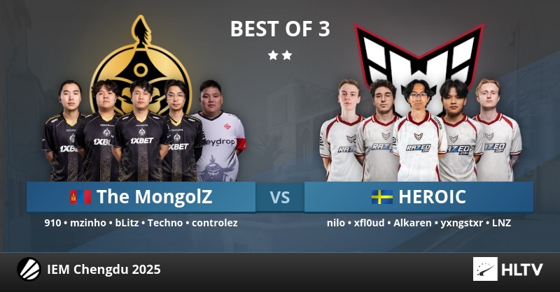 IEM Chengdu 2025 киберспортын тэмцээний тойм: The MongolZ